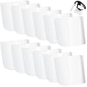 Kingdder 12 Pcs Face Shield Replacement Visors for Grinding, Edgeless