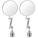 Kingdder 2pcs 3.15inch Inspection Mirrors Magnetic Base with Adjustable Arm