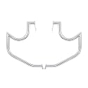 Kinglemc Crash Bar Engine Guard for Suzuki VL800(Chrome-C)
