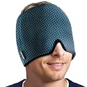 KingPavonini Migraine Relief Cap, Soothing Headache Relief Cap for Long-Lasting Cooling, Hot and Cold Therapy, Odorless Gel Migraine Cap for Tension, Stress, Hangover, Sinus &amp; Puffy Eyes Dot