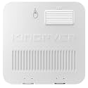 KINGRVER 6 Gallon RV Tank Water Heater Door, 15"x 15", White