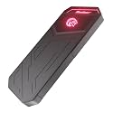 KingSpec Z5 1TB Portable External SSD with RGB Light - up to 2100MB/s, Zinc Alloy Case, USB 3.2 Gen2x2 Interface, Extreme Solid State Hard Drives, Compatible with Mobile Phone/PS4/Laptop/TV/PC (1TB)
