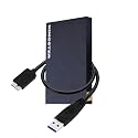 KINGSTER 2.5" Ultra Slim Portable External Hard Drive HDD-USB 3.0 for PC, Mac, Laptop (1TB Black)