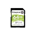 Kingston 64GB Canvas Select Plus SDXC Card | Up to 100MB/s | Class 10 UHS-I U1 V10 | SDS2/64GB