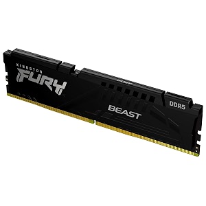 Kingston Fury Beast 16GB 4800MHz DDR5 CL38 Desktop Memory Single