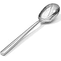 KINGSTONE 24 Piece Dinner Spoons Set, Stainless Steel Spoons