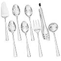 KINGSTONE 8 Piece 18/10 Serving Utensils Set, Stainless Steel Serving Set