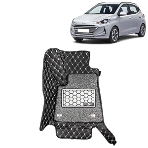 kingsway accessories premium 7d car floor mats only compatible with maruti suzuki xl6 year 2019 to 2022 all model set of 4 pcs 100 waterproof amp washable luxury 7d car foot mats black