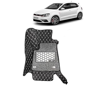kingsway accessories premium 7d car floor mats only compatible with maruti suzuki xl6 year 2019 to 2022 all model set of 4 pcs 100 waterproof amp washable luxury 7d car foot mats black