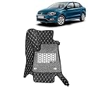 KINGSWAY Accessories Premium 7D Car Floor Mats Only Compatible with Maruti Suzuki XL6 Year 2019 to 2022 All Model, Set of 4 Pcs, 100% Waterproof &amp; Washable Luxury 7D Car Foot Mats, Black