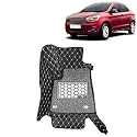 KINGSWAY Accessories Premium 7D Car Floor Mats Only Compatible with Maruti Suzuki XL6 Year 2019 to 2022 All Model, Set of 4 Pcs, 100% Waterproof &amp; Washable Luxury 7D Car Foot Mats, Black