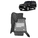 KINGSWAY Accessories Premium 7D Car Floor Mats Only Compatible with Maruti Suzuki XL6 Year 2019 to 2022 All Model, Set of 4 Pcs, 100% Waterproof &amp; Washable Luxury 7D Car Foot Mats, Black