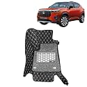 KINGSWAY Accessories Premium 7D Car Floor Mats Only Compatible with Honda Elevate Year 2023 Onwards All Model, Set of 3 Pcs, 100% Waterproof &amp; Washable Luxury 7D Car Foot Mats, Black