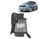 KINGSWAY Accessories Premium 7D Car Floor Mats Only Compatible with Tata Tiago EV Year 2023 Onwards All Model, Set of 3 Pcs, 100% Waterproof &amp; Washable Luxury 7D Car Foot Mats, Black