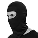 Kingsway Balaclava for Men 4-Way Stretch | Motorcycle Full Face Mask Under Helmet | Breathable Sweat Absorbing Quick Dry Fabric | UV &amp; Dust Protection | Free Size