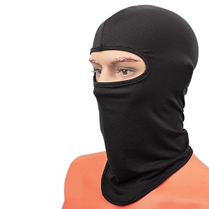 kingsway balaclava for girls 4-way stretch  motorcycle full face mask under helmet  breathable sweat absorbing quick dry fabric  uv amp dust protection