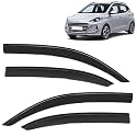 KINGSWAY Accessories Side Window Door Visor Only Compatible with Maruti Suzuki Alto 800 Year 2012 to 2022 All Model, Premium Range Unbreakable Car Rain Guard Side Rear Wind Deflectors, Set of 4 Pcs