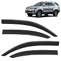 KINGSWAY Accessories Side Window Door Visor Only Compatible with Maruti Suzuki Alto 800 Year 2012 to 2022 All Model, Premium Range Unbreakable Car Rain Guard Side Rear Wind Deflectors, Set of 4 Pcs