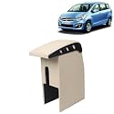 Kingsway Car Wooden Armrest Organizer Compatible with Maruti Suzuki Ertiga (Year 2016-2018) - Vehicle Specific Fit Center Console, Beige Color, Enhance Comfort and Storage Compartment, 1 Piece
