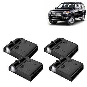 kingsway fo-rd shadow light compatible with endeavour year 2009 to 2015 ir led projector ghost lamp ambient light car accessories 3d logo of car brand projected on the ground pack of 4 pcs