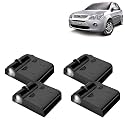 KINGSWAY® Fo-Rd Shadow Light Compatible with Fiesta (Year 2005 to 2011), IR LED Projector Ghost Lamp Ambient Light, Car Accessories, 3D Logo of Car Brand Projected on the Ground, Pack of 4 Pcs