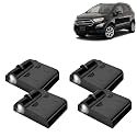 KINGSWAY® Fo-Rd Shadow Light Compatible with Ecosport (Year 2017 to 2021), IR LED Projector Ghost Lamp Ambient Light, Car Accessories, 3D Logo of Car Brand Projected on the Ground, Pack of 4 Pcs