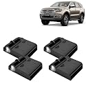 KINGSWAY® Fo-Rd Shadow Light Compatible with Endeavour (Year 2019 to 2021), IR LED Projector Ghost Lamp Ambient Light, Car Accessories, 3D Logo of Car Brand Projected on the Ground, Pack of 4 Pcs
