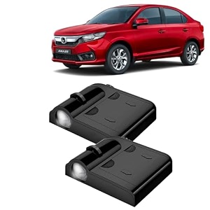 kingsway honda shadow light ir projector ghost lamp compatible with amaze 2023 onwards 3d welcome design projected on the ground when you open the car door pack of 2 pcs