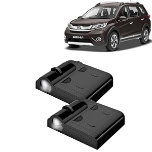 kingsway honda shadow light ir projector ghost lamp compatible with brv 2016-2020 3d welcome design projected on the ground when you open the car door pack of 2 pcs