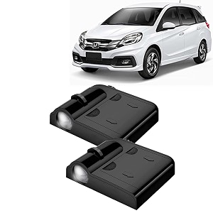 kingsway honda shadow light ir projector ghost lamp compatible with mobilio 2013-2016 3d welcome design projected on the ground when you open the car door pack of 2 pcs