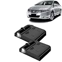 KINGSWAY® Honda Shadow Light IR Projector Ghost Lamp Compatible with City (2009-2013), 3D Welcome Design Projected on the Ground, When you Open the Car Door, Pack of 2 Pcs
