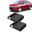 KINGSWAY® Honda Shadow Light IR Projector Ghost Lamp Compatible with Amaze (2018-2020), 3D Welcome Design Projected on the Ground, When you Open the Car Door, Pack of 2 Pcs