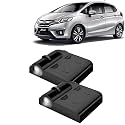 KINGSWAY® Honda Shadow Light IR Projector Ghost Lamp Compatible with Jazz (2014-2018), 3D Welcome Design Projected on the Ground, When you Open the Car Door, Pack of 2 Pcs