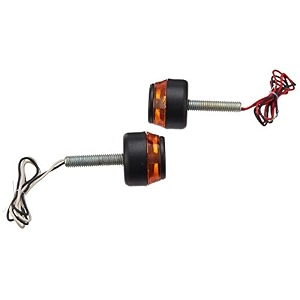 kingsway kkmhblghtbk20019 handle bar indicators for yamaha r15 black