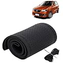 KINGSWAY PU Leatherite Car Steering Cover Sewable
