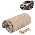 KINGSWAY PU Leatherite Car Steering Cover Sewable
