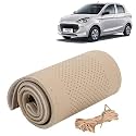 KINGSWAY PU Leatherite Car Steering Cover Sewable