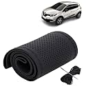 KINGSWAY PU Leatherite Car Steering Cover Sewable
