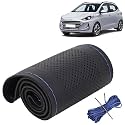 KINGSWAY PU Leatherite Car Steering Cover Sewable