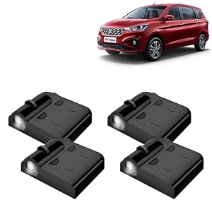 kingsway maruti suzuki shadow light compatible with ertiga year 2022 onwards ir led projector ghost lamp ambient light car accessories 3d logo of car brand projected on the ground pack of 4 pcs