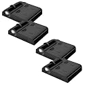 Kingsway ® Maruti Suzuki Shadow Light Compatible with All Car Models, IR LED Projector Ghost Lamp Ambient Light, Car Accessories, Pack of 4 Pcs, abs, Battery Powered, 4.5 Volts, Black