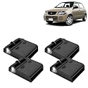 KINGSWAY® Maruti Suzuki Shadow Light Compatible with Alto (Year 2000 to 2012), IR LED Projector Ghost Lamp Ambient Light, Car Accessories, 3D Logo of Car Brand Projected on the Ground, Pack of 4 Pcs