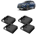 KINGSWAY® Maruti Suzuki Shadow Light Compatible with XL6 (Year 2022 Onwards), IR LED Projector Ghost Lamp Ambient Light, Car Accessories, 3D Logo of Car Brand Projected on the Ground, Pack of 4 Pcs