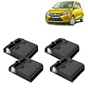 KINGSWAY® Maruti Suzuki Shadow Light Compatible with Celerio (Year 2014 to 2021) IR LED Projector Ghost Lamp Ambient Light Car Accessories, 3D Logo of Car Brand Projected on the Ground, Pack of 4 Pcs