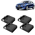 KINGSWAY® Maruti Suzuki Shadow Light Compatible with Baleno (Year 2019 to 2022), IR LED Projector Ghost Lamp Ambient Light, Car Accessories, 3D Logo of Car Brand Projected on the Ground, Pack of 4 Pcs