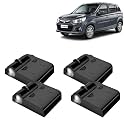 KINGSWAY® Maruti Suzuki Shadow Light Compatible with Alto K10 (Year 2014 to 2022) IR LED Projector Ghost Lamp Ambient Light Car Accessories, 3D Logo of Car Brand Projected on the Ground, Pack of 4 Pcs