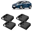 KINGSWAY® Maruti Suzuki Shadow Light Compatible with Baleno (Year 2015 to 2018), IR LED Projector Ghost Lamp Ambient Light, Car Accessories, 3D Logo of Car Brand Projected on the Ground, Pack of 4 Pcs