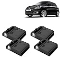 KINGSWAY® Maruti Suzuki Shadow Light Compatible with Swift (Year 2011 to 2017), IR LED Projector Ghost Lamp Ambient Light, Car Accessories, 3D Logo of Car Brand Projected on the Ground, Pack of 4 Pcs