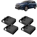 KINGSWAY® Maruti Suzuki Shadow Light Compatible with Invicto (Year 2023 Onwards) IR LED Projector Ghost Lamp Ambient Light Car Accessories, 3D Logo of Car Brand Projected on the Ground, Pack of 4 Pcs