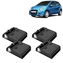 KINGSWAY® Maruti Suzuki Shadow Light Compatible with A Star (Year 2008 to 2013), IR LED Projector Ghost Lamp Ambient Light, Car Accessories, 3D Logo of Car Brand Projected on the Ground, Pack of 4 Pcs